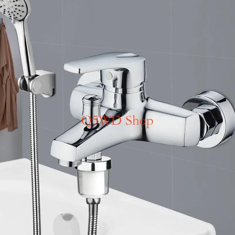 

Q5WD 1 Set Water Outlet Purifier Universal Faucet Filter For Kitchen Bathroom Shower