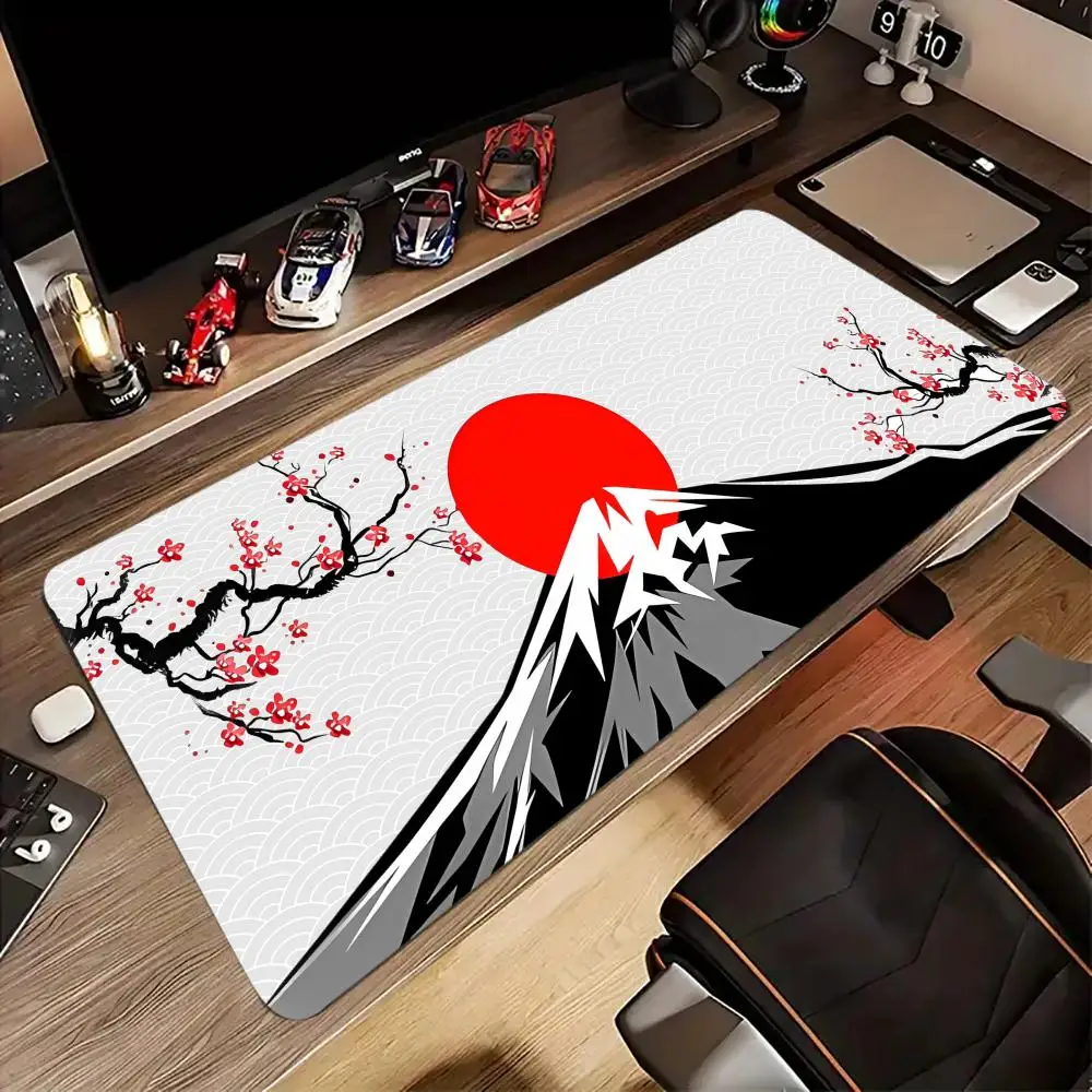Mount Fuji Mouse Pad Large Computer Office Game Table Mats XXL Rubber Anti-slip Gaming Keyboard Mousepads Long Desk Pads 300X600