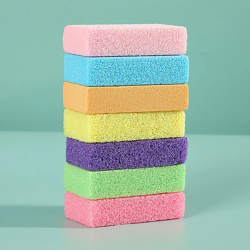 Pedicure Handle Pumice Stone Raspador Foot File, Morto duro áspero, Esfoliação de pele seca, Removedor de calos, Saltos rachados manuais, Esfoliar os pés