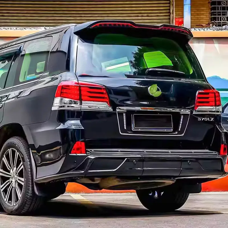 

Для Lexus LX570 2008-2021 гг., обновленный спойлер, светодиодный светильник, задний спойлер, диффузор