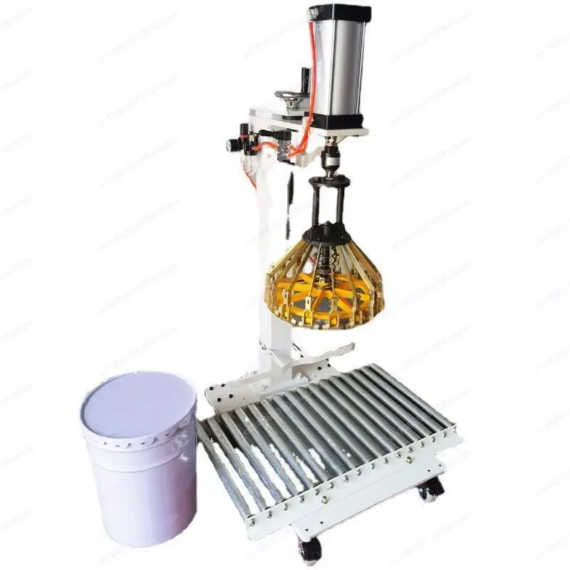 

Conveyor Pneumatic Convenient Barrel Flower Basket Cover Sealing Clip Metal Cover Metal Barrel