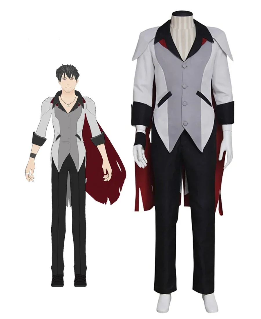 Костюм для косплея Qrow Branwen на заказ, реплика охотника, унисекс