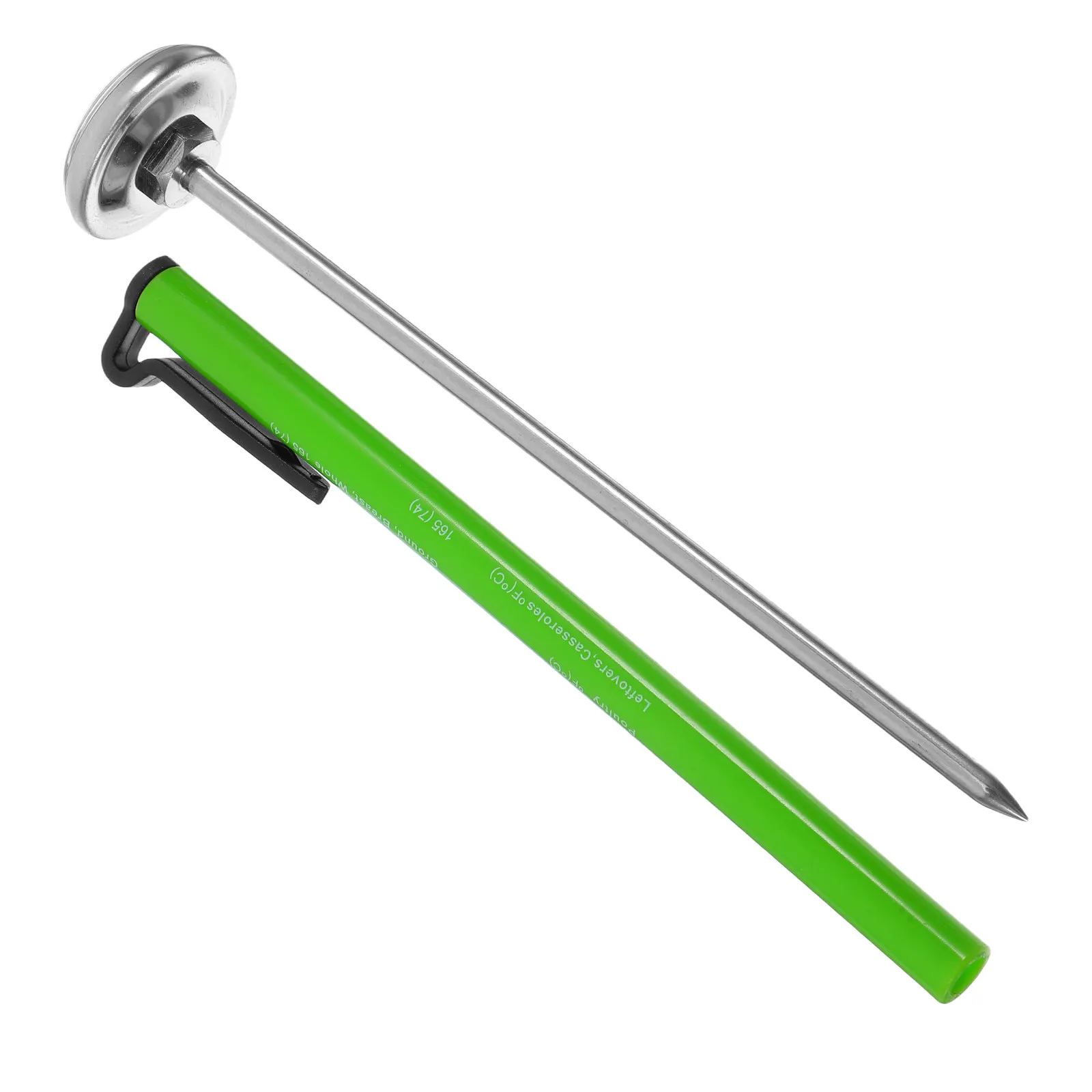 Stainless Steel Food Thermometer Probe High Precision Instant Read for Milk Coffee Baking Kitchen Meat Cooking