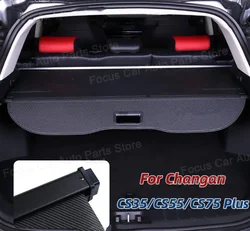 Retractable Cargo Cover Car Interior Rear Trunk Luggage Cover Security Shade Shield Curtain Fit for Changan CS35/CS55/CS75 PLUS