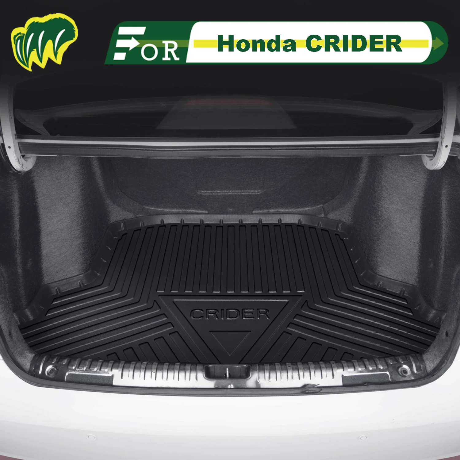 

Для Honda CRIDER 2013-2025 TPE индивидуальный коврик для багажника автомобиля всесезонный коврик для багажника 3D-образная подкладка для багажника защитный коврик для спинки стула