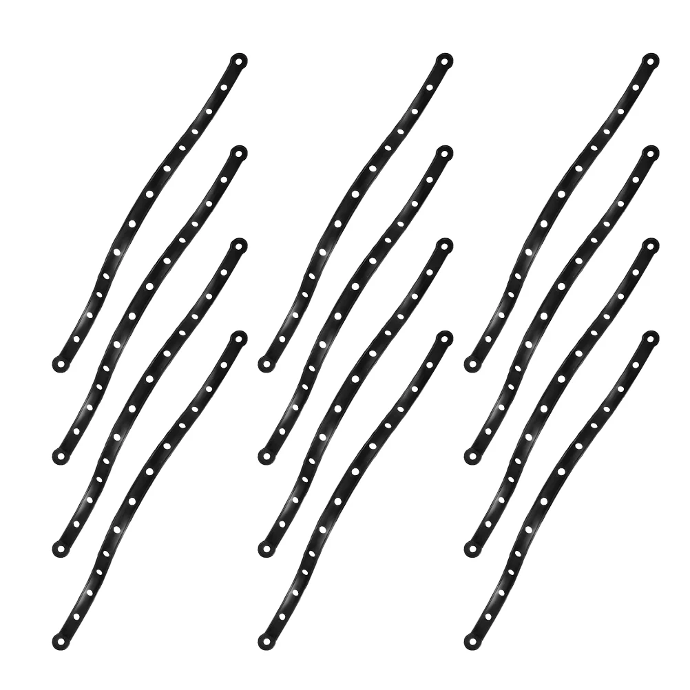 

30Pcs Plastic Hanger Connecting Strips Sturdy Clothes Hanger Display Strips for Retail Store Hanging Display Connector Link