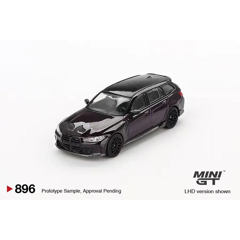 **PreSale** MINIGT 896 1:64 M3 G81 Touring Daytona Violet Diecast Model Collection Toys