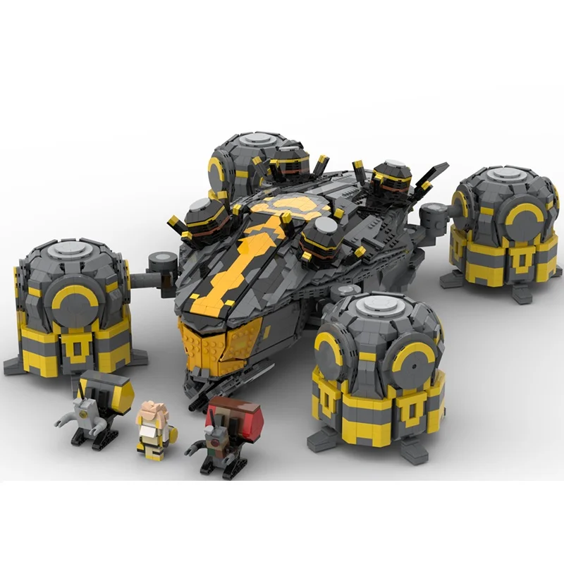 5498 قطعة MOC The Tetrapod Gamesed نموذج اللبنات لعبة الهندسة المعمارية تجميع لتقوم بها بنفسك فكرة إبداعية التعليم هدية الكريسماس للأطفال #5