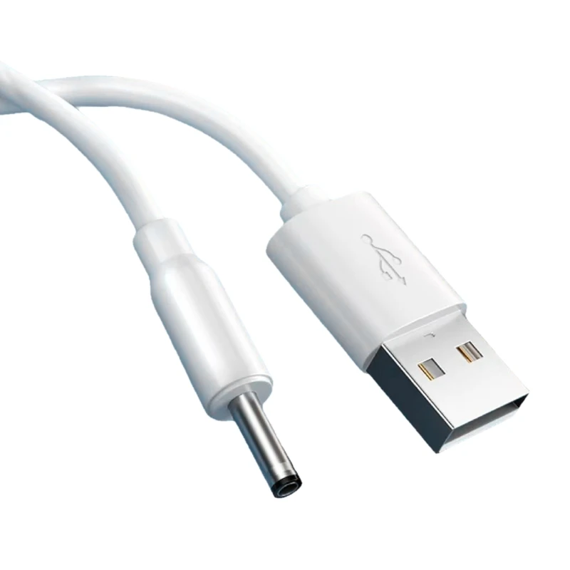 USB to DC 3.5mm 3.5x1.35mm Power Cable USB A to 3.5 Jack Connector 5V Power Supply Adapter for Fans USB HUB DC Charging Cable