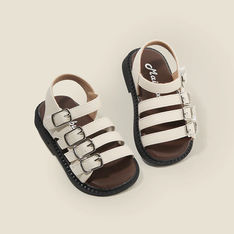 

Новые летние сандалии, обувь для маленьких мальчиков, модная обувь для маленьких девочек, модная нескользящая модная обувь с мягкой подошвой