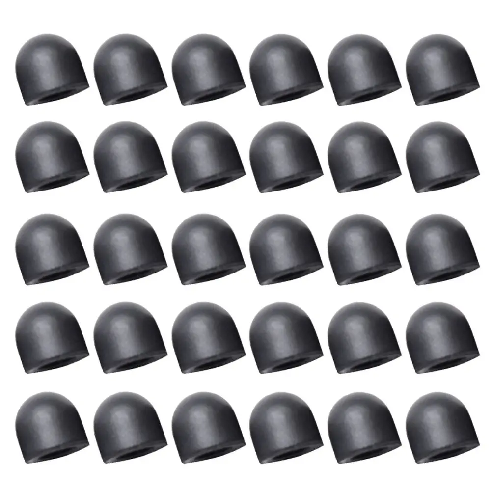 30Pcs Capacitive Stylus Nib Replacement Silicone Tips Quiet Writing Pen Tip Cover for Tablet Touchscreen Sensitive