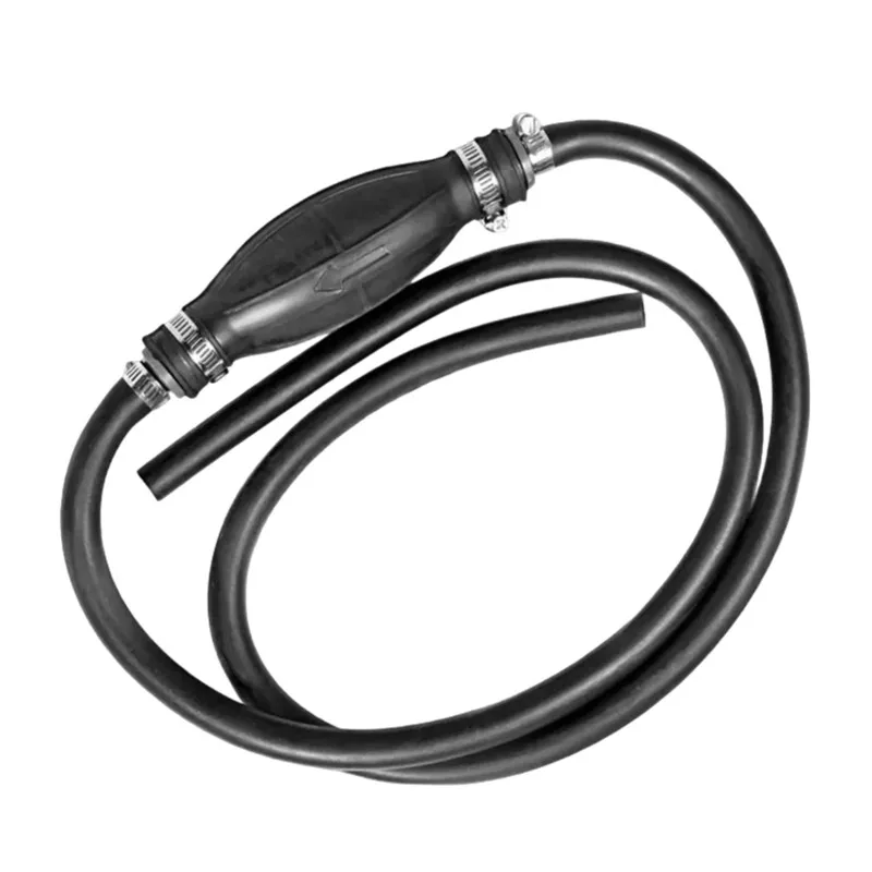 A76I-Rubber& Silicone Hose Bulb 150Cm Length-Hand Pump For Fuel Transfer, Suitable For Water, Diesel, , And Alcohol Idea