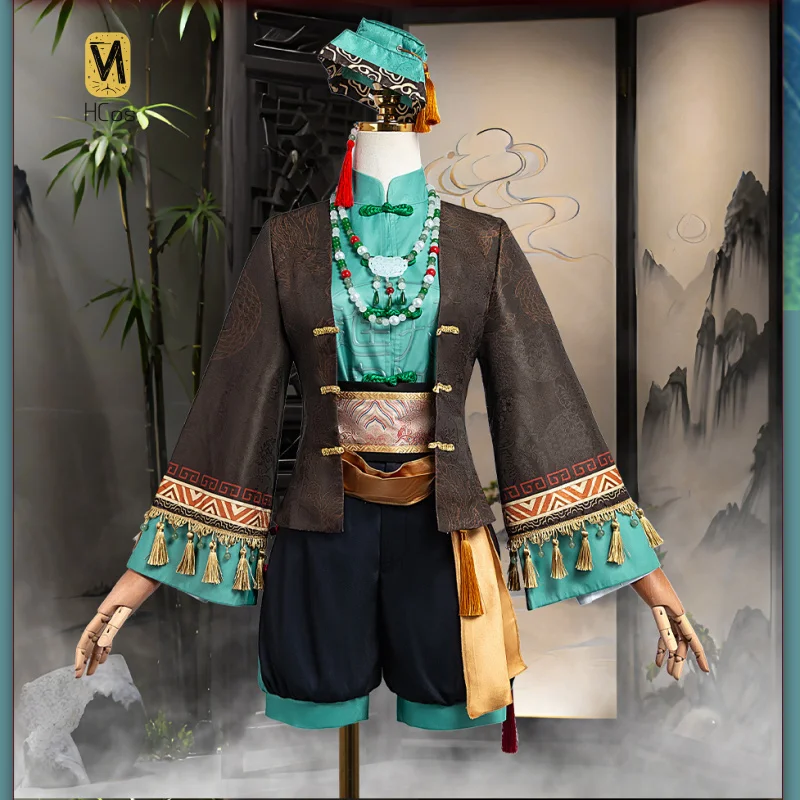 

Identity Ⅴ Painter Cosplay Costume Cos Game Anime Party Uniform Coat Necklace Hat Hallowen Play Role Clothes Clothing HCos