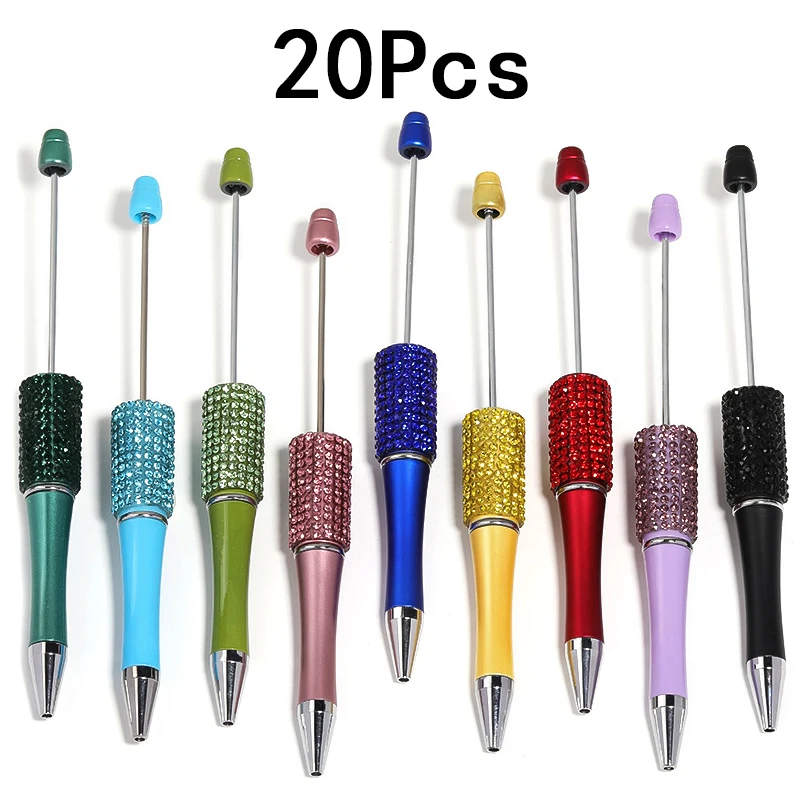 

20Pcs Diamond Beaded Pen DIY Pens Wedding Party Souvenirs for Guests Gift Birthday Guest Gift Wedding Favors for Guest