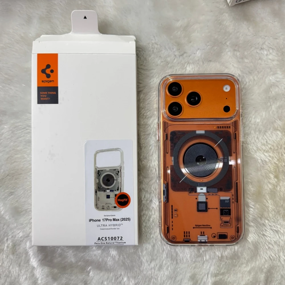 Spigen Ultra Hybrid MagFit Magnetische Handyhülle für iPhone 17 Air 16 15 14 13 Pro Max Plus für MagSafe Kabelloses Laden Schutzhülle