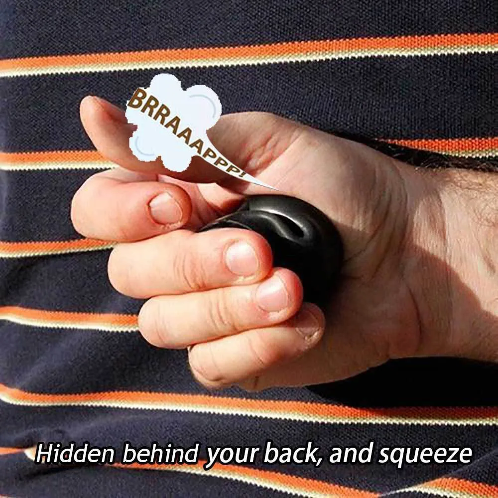 4x4cm Mini Farting Tool Simulating Farting Sound Create Farting Sounds Fart Pooter Gag Joke Machine Party Squeeze The Fart Tube