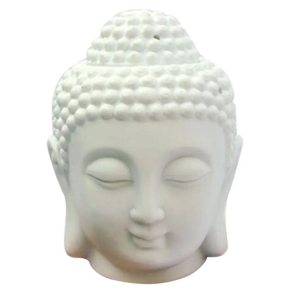 

Aroma LampCandle Accessories Buddha Head Ceramic furnace Smoking Lamp..