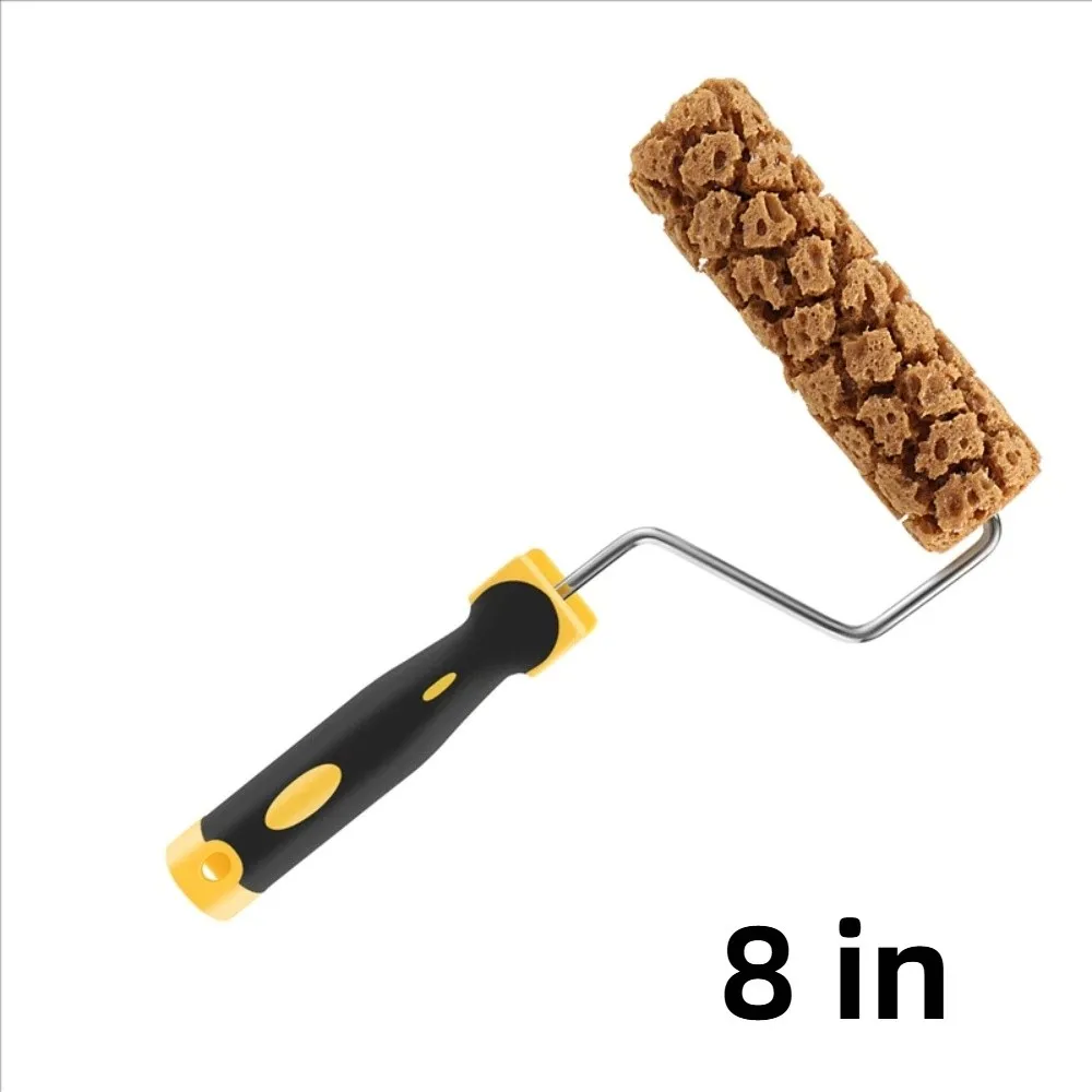 With Handle Texture Pattern Paint Roller Pattern Tool M 60 Seaweed Sponge Roller Brush M 80 Texture Tool