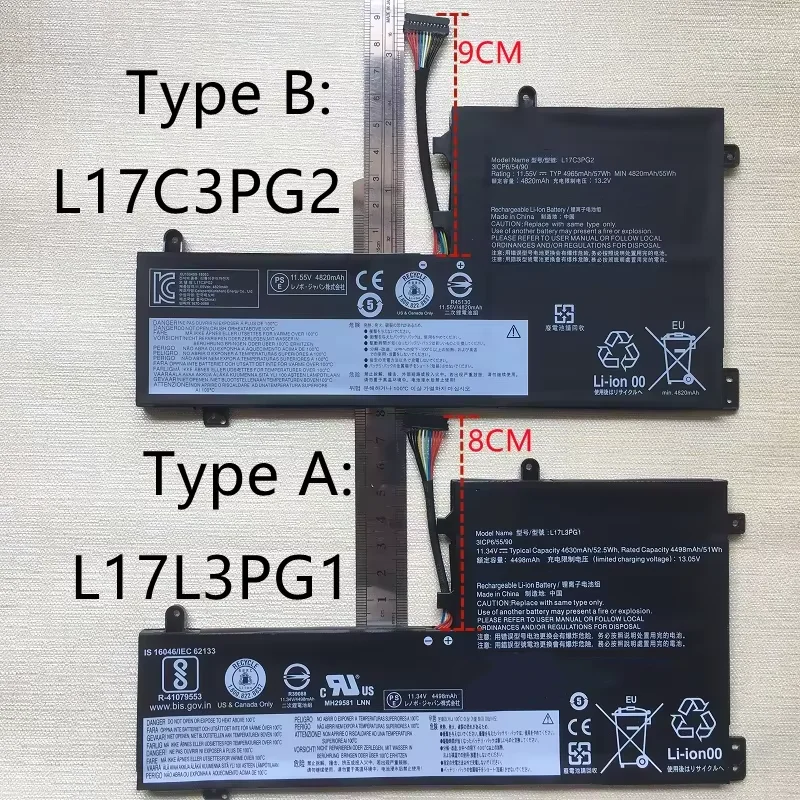 SupStone L17C3PG1 L17L3PG1 L17M3PG1 L17M3PG3 L17C3PG2 L17M3PG2 Laptop Battery For Lenovo Legion Y530 Y540-15IRH Y7000(2019) Y740