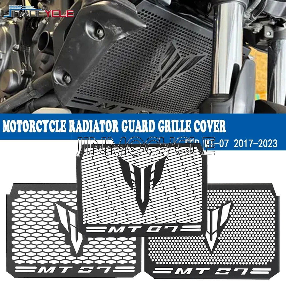 

Motorcycle Accessories Radiator Guard Grille Cover For YAMAHA MT07 2013-2018 2019 2020 2021 2022 2023 2017 2024 MT-07 MT FZ 07