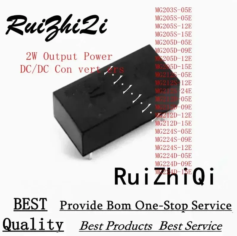 

10 шт./лот MG212D-05E MG212D-09E MG212D-12E MG212D-15E MG224S-05E MG224S-09E MG224S-12E MG224D-05E MG224D-09E MG224D-15E 2 Вт DC/DC