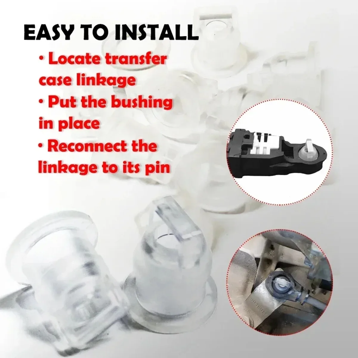 10 قطعة جلبة كابل ناقل الحركة لبونتياك G4 G5 السعي 2007 2008 السيارات علبة التروس خط المطاط كم اكسسوارات السيارات 68064273AB #3