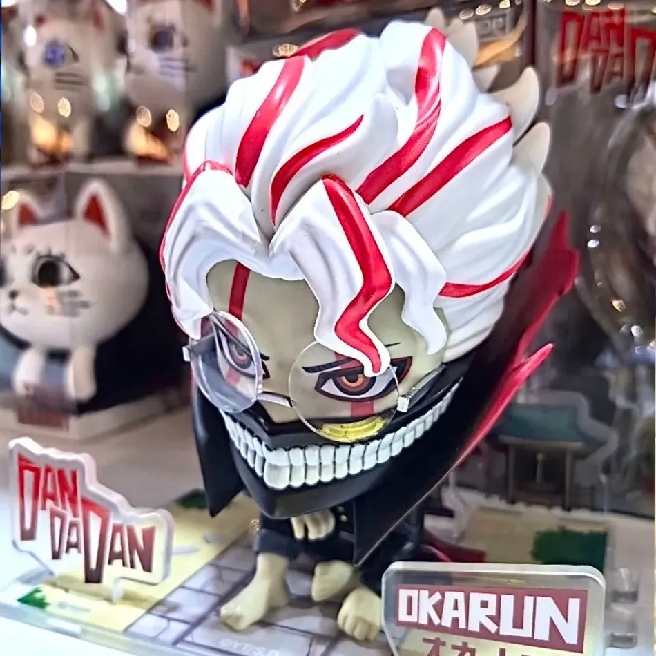 الجملة dandadan Takakura كين عمل الشكل q نسخة الجلوس تشكل نموذج جمع سطح المكتب الديكور لعبة تمثال هدية مخصصة #1