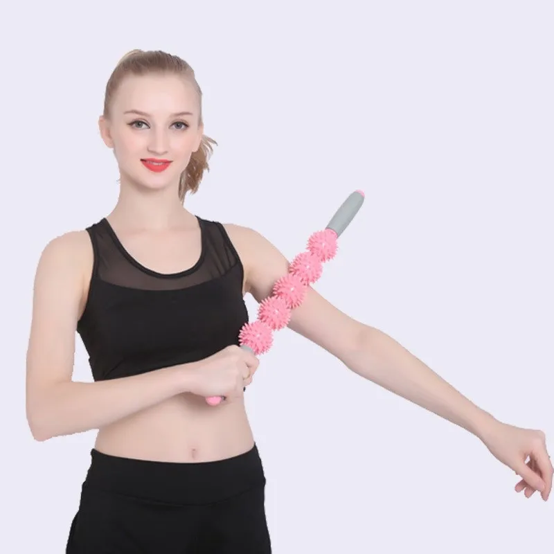 

Restore Pressure Point Muscle Roller Massage Stick for Back, Neck, Leg, Back, Body Roller Deep Tissue Massage Stick Tools