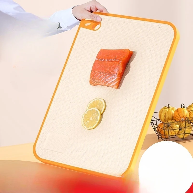 Wheat Straw Double-Sided Antibacterial Cutting Board Home Kitchen Anti-mildew Anti-slip Plastic Multi-functional Sticky Board