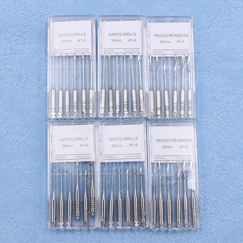 Dental Endodontic Files Reamers Drill Burs Peeso Reamers Endo Files Peeso Dental Gates Drill Glidden Endo Files Dentisrty Tools