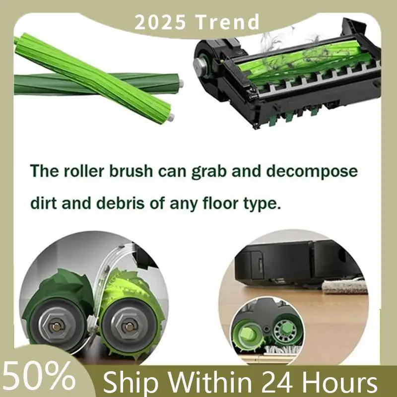 A75X أفضل 8 قطعة ل اي روبوت رومبا كومبو J7 + J9 + مكانس كهربائية للكنس الأنظف أجزاء استبدال الجانب الرئيسي فرشاة ممسحة تصفية