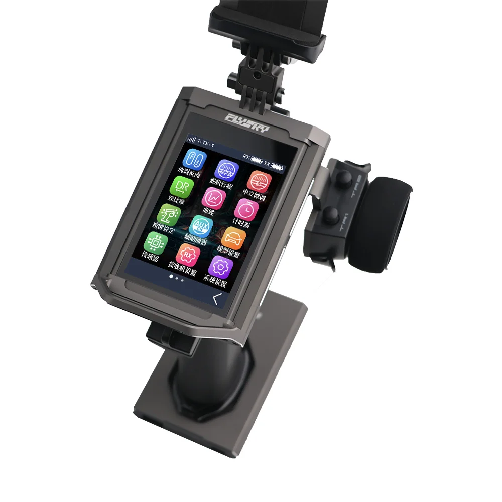 Flysky Noble NB4 Pro + 2.4 جيجا هرتز AFHDS 3 18CH ناقل موجات الراديو HVGA 3.5 بوصة 320*480 LCD تعمل باللمس ث/جهاز استقبال FGR8B & FGR4B