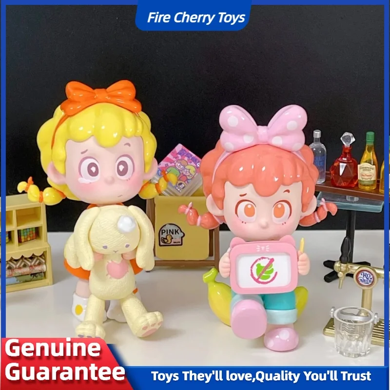 

Genuine Fancy Up Piny Amazing Weekend Series Blind Box Cute Action Figurine Trendy Collection Desktop Ornaments Customized Gift