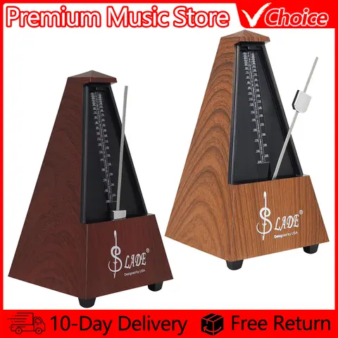 SLADE Mechanical Metronome JP-30 Tower Type Bell Ring Metronome For Guitar Ukulele Piano Practice Musical Instrument Universal