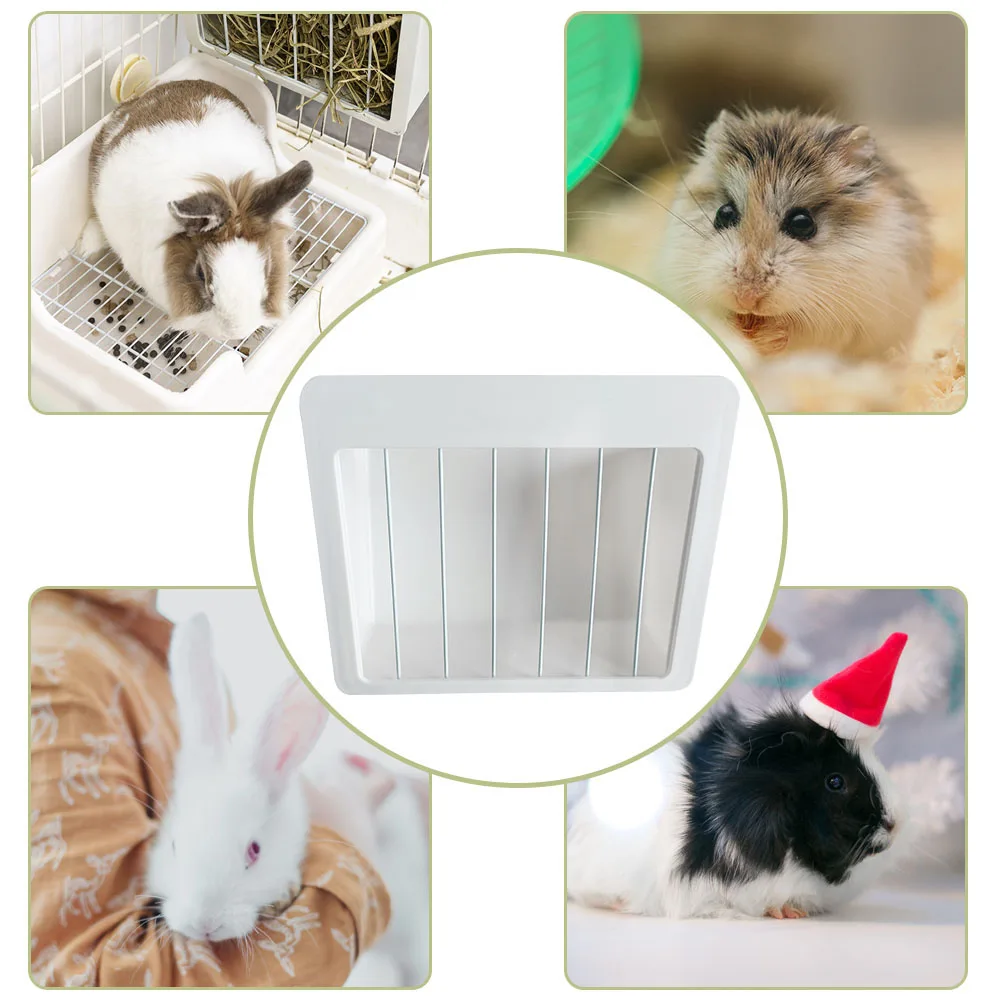 

Guinea Pig Feeder Rabbit Hay Rack Durable Bunny Cage Storage Holder Keeps Hay Storage Holder Fresh Pet Supplies