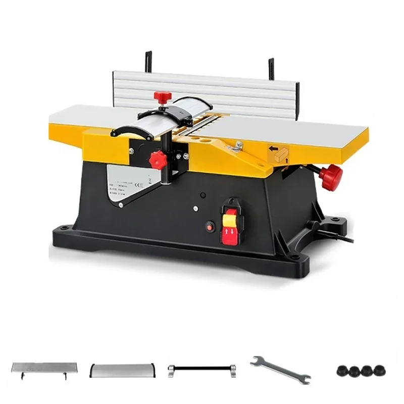 13 inç Ağaç İşleme Planyası Çok Fonksiyonlu Elektrikli Planya Düzlem Kaplama Kalınlık Ev Ağaç İşleme Planya Makinesi 220 V