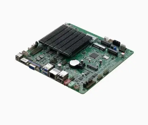 J6412 Mini-ITX Motherboard Celeron Intel CPU IPC SBC Embedded Fanless Ultra-thin Mainboard with COM LAN LPT DC-12V DDR4 EDP LVDS