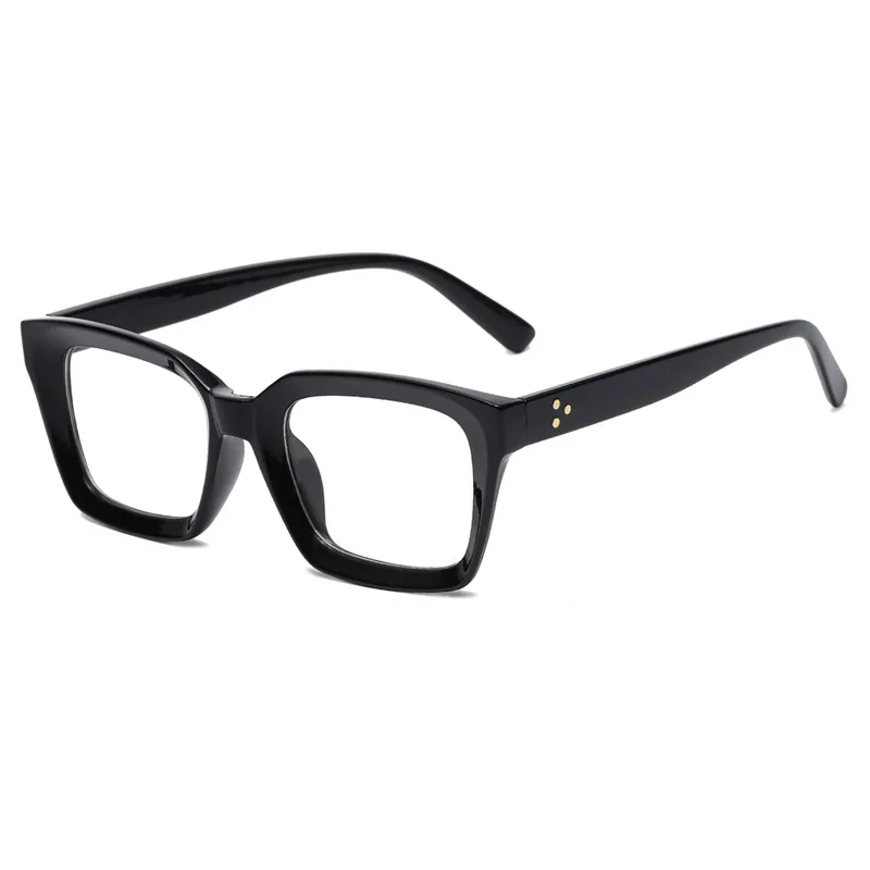 Unisex oversized vierkante leesbril mannen vrouwen draagbare presbyopie groot frame high-definition bril dioptrie 0 ~ 3.00