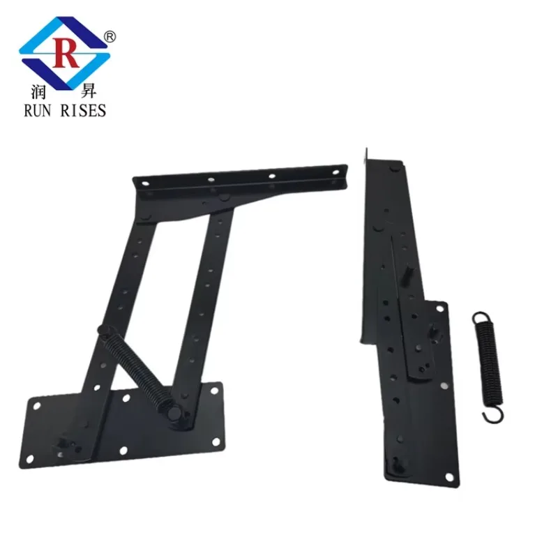 

B09 Customizable Metal Tea Table Simple Spring Lift Mechanism 344mm Height Easy Installation Removable Adjustable Fast ShippingA