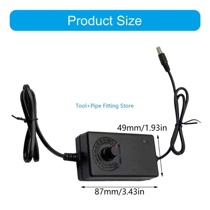 F92B Knob Adjustable Regulation Controller Switches 3V 24V 2A for Power Tool Grinders