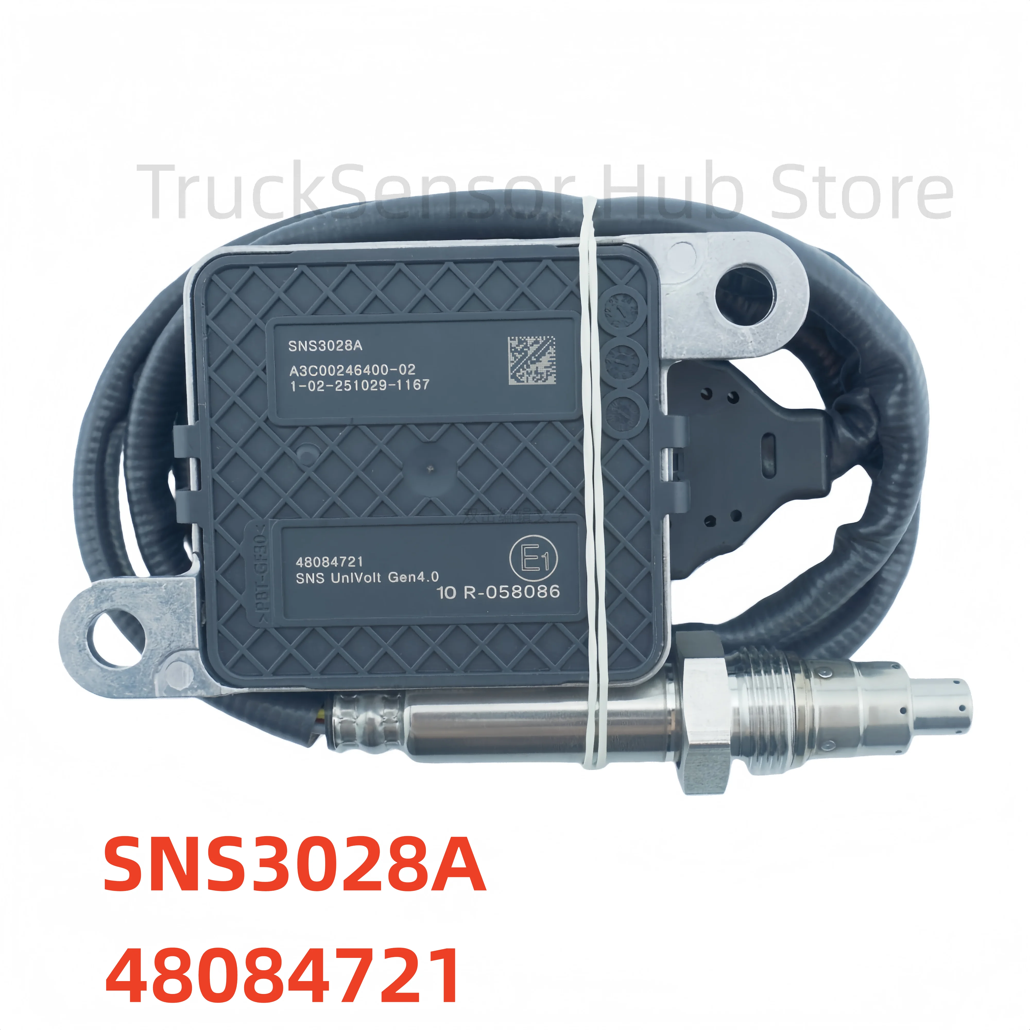 48084721 SNS3028A New Nitrogen Oxide Sensor ,IVECO Euro-6 s-Way 12VNOxide Sensor，A3C00246400 48084721