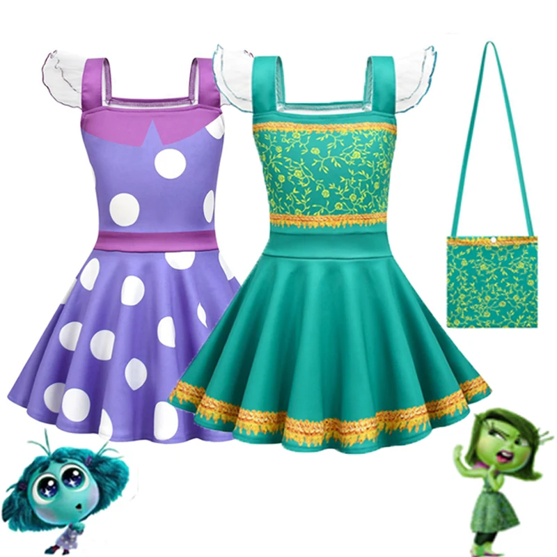 joy inside out dress design p168 women inside out movie cosplay joy costume dress adult or kid