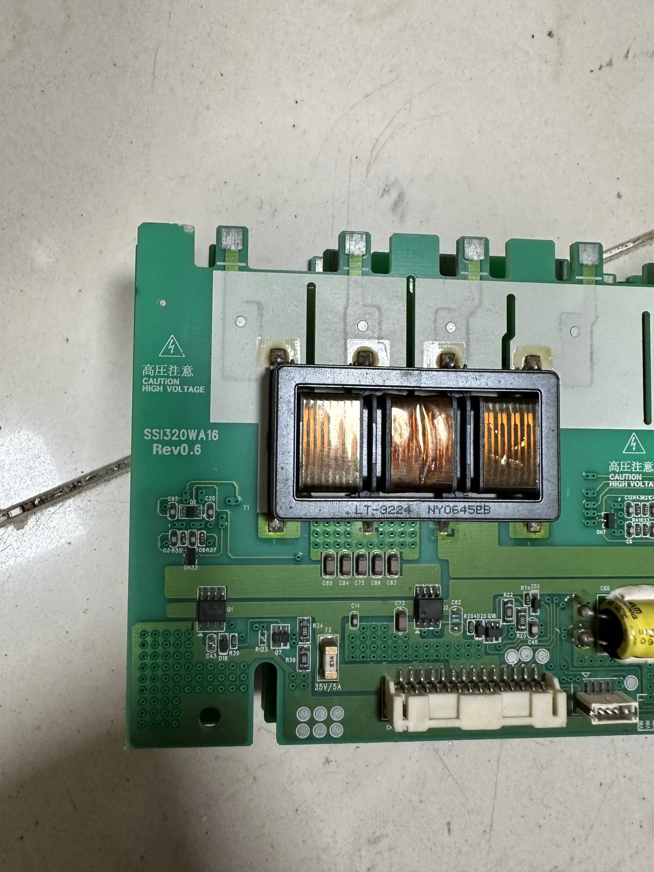

LTA320WT High Voltage Board SSI320WA16/VIT75001.50/LT320W3S16