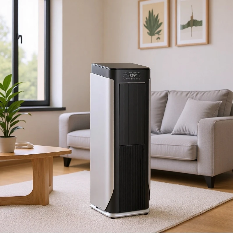 Movable air Conditioner for Home 9000BTU Portable air Conditioners for Households Hotels Plastic