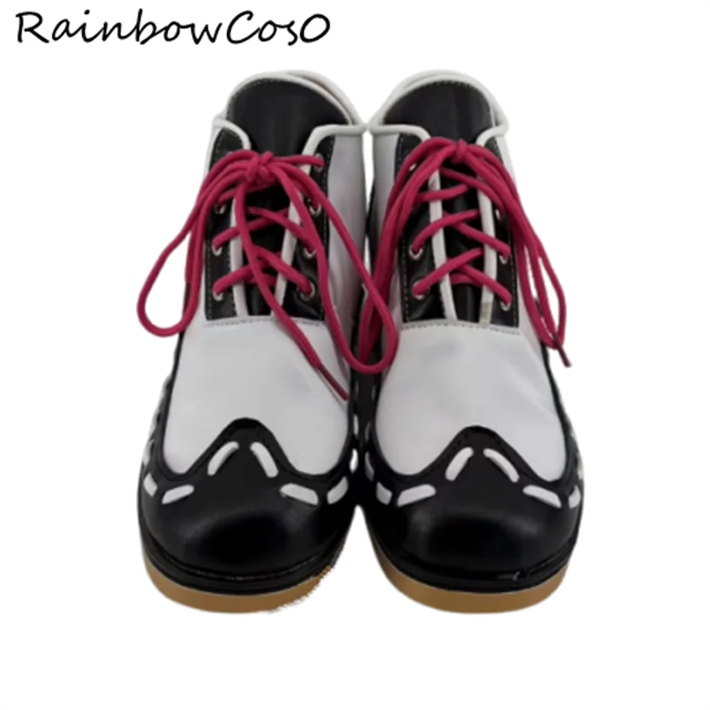 Tsukishiro Yanagi Zenless Zone Zero Cosplay zapatos botas juego Anime Halloween RainbowCos0 W4492