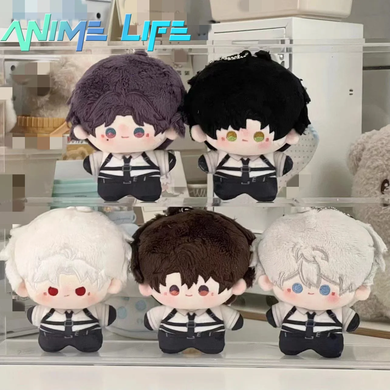 

Plushie Love and Deepspace Xavier Zayne Sylus Rafayel Caleb 10cm Doll Toy Plush Stuffed Body Cosplay