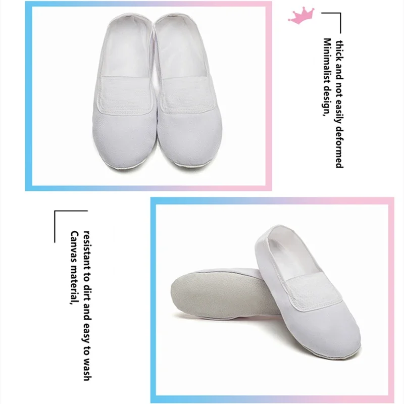 TOVEKIN Indoor Yoga Slippers for Kids, Fitness Shoes, Ballet Dance, Gym, Teacher, Girls, Woman, Man, Children, EU22-45