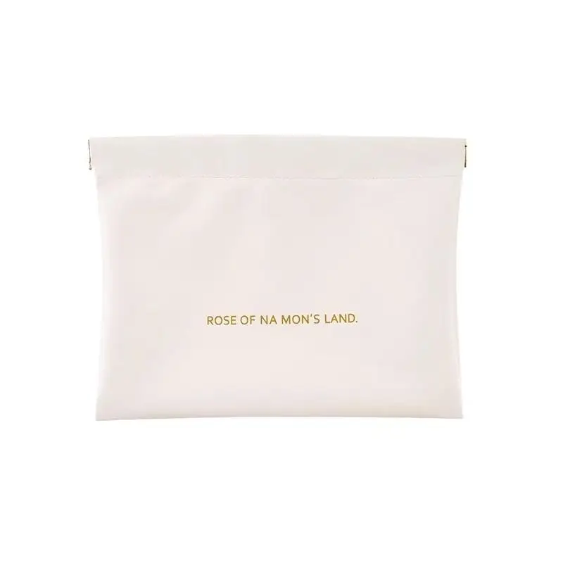 موضة بولي Leather حقيبة تخزين جلدية إغلاق تلقائي مقاوم للماء محفظة محمولة سماعة شحن خط مستحضرات التجميل أحمر الشفاه حقيبة مجوهرات #6