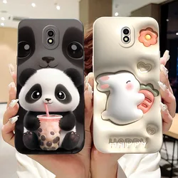 For Samsung Galaxy J3 J5 J7 2017 Cute Pattern Rabbit Cartoon Case For Samsung J5Pro J7Pro J3 Pro 2017 Soft Silicone Phone Cases