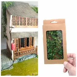 Realistic Miniature Vines Simulation Vine for DIY Mini Model Railroad Fairy Garden Architecture Scenery Landscape Layout